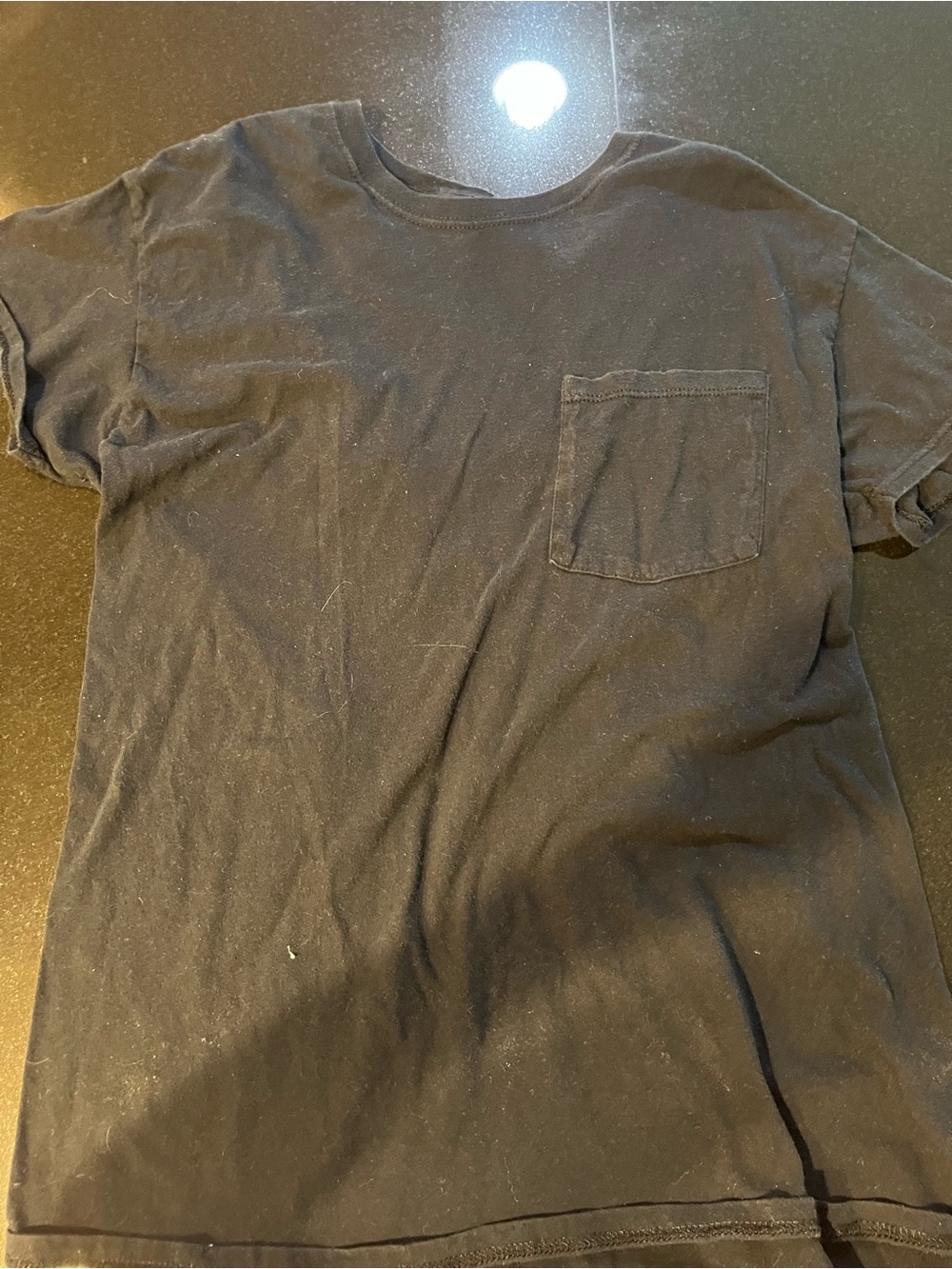 Black Pocket T-Shirt